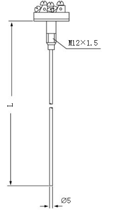 煙道、風道熱電偶熱電偶感溫元件